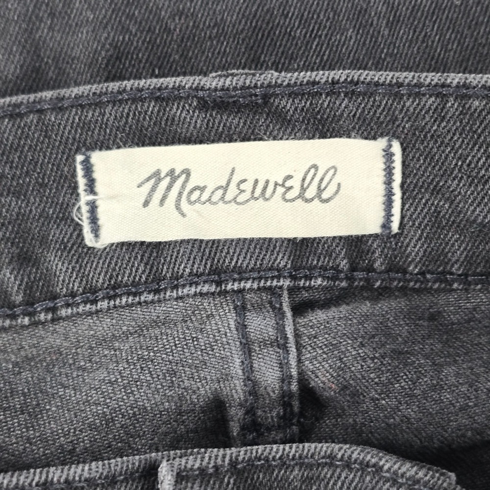 Madwell The Perfect Vintage Straight Jean Washed Black Denim Sz 30 CKP464714218 - Picture 7 of 10